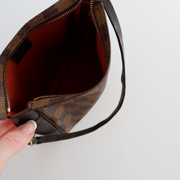 Authentic Preowned Louis Vuitton Damier Ebene Tousse Accessory Pouch - Picture 12 of 13